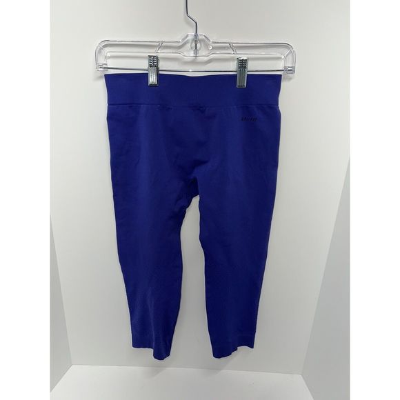 Womens Sz Medium Nike Pro Dri Fit Training Leggings Crop Capri Running Pants - Picture 2 of 4